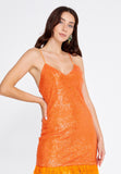 Abby Orange Dress