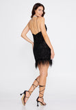 Abby Black Dress - Rental